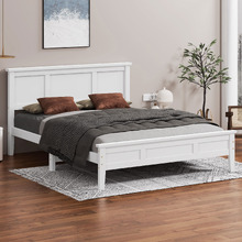 Norris Pine Wood Platform Bed