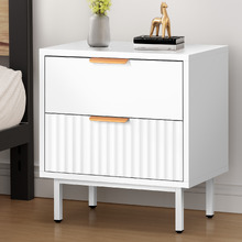 Valle 2 Drawer Bedside Table