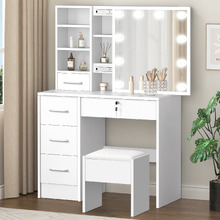 2 Piece Ashly Dressing Table & Stool Set