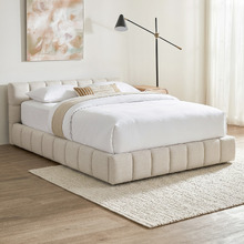 Beige Ellie May Platform Bed