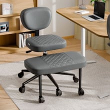Foster Faux Leather Kneeling Chair