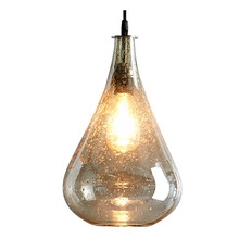 Lustre Teardrop Glass Pendant Light