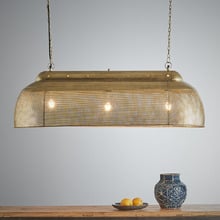 Basuki Iron Mesh 3 Light Linear Pendant