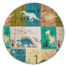 Prehistoric Patchwork Reversible Play Mat