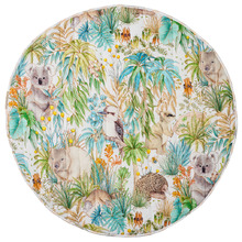 Linen House Kids Gum Leaf Gully Reversible Play Mat