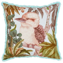 Linen House Kids Kirby Kookaburra Cotton Slub Cushion