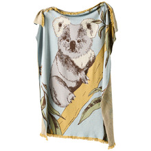 Linen House Kids Kevin Koala Knitted Cotton Blanket