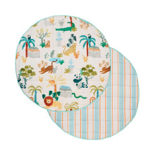 Linen House Kids Creatures Great & Small Reversible Play Mat