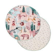 Linen House Kids Folk Woodland Reversible Play Mat