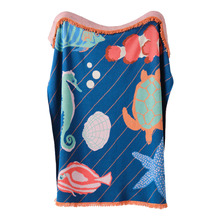 Under the Sea Cotton Blanket