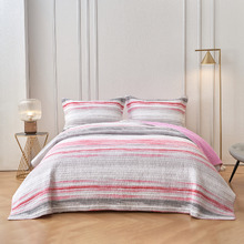 Sky Pink Cortland Cotton Coverlet Set
