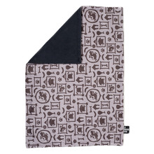 Grey Silhouette Pet Blanket