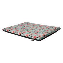 Grey Novelty Flat Dog Bed