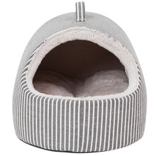 Hamptons Stripe Cat Dome