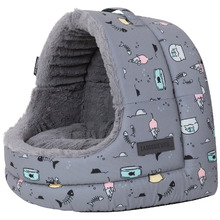 Moggy Treats Hooded Cat Bed
