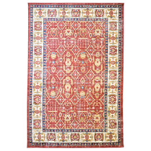 Red Aaliyah Chobi-Style Rug