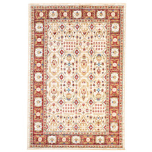Cream Aaliyah Chobi-Style Rug