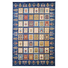 Navy Suray Power-Loomed Rug