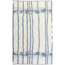 Blue Leandre Handmade Wool Rug