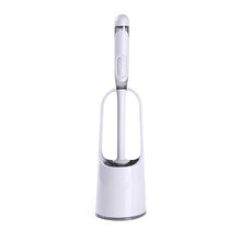 White & Grey Dispenser Toilet Brush with Holder
