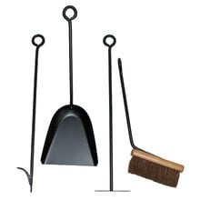 5 Piece Svarog Steel 3.4kg Fireplace Tool Set