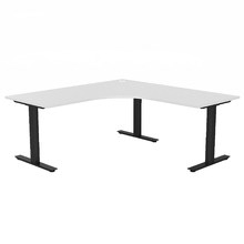 Everett Fixed 90 Degree Office Desk with Left Return