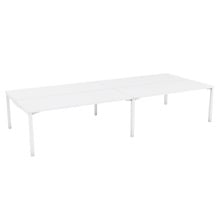 Napa 4 Person Adjustable Double-Sided Workstation