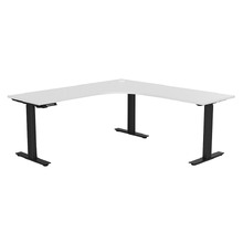 Portobello II Electric Sit & Stand Desk with Return