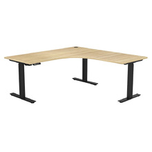 Portobello I Electric Sit & Stand Desk with Return