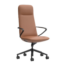 Thalas High Back Leather Office Chair