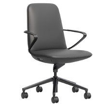 Thalas Mid Back Leather Office Chair