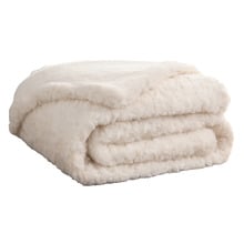 Serene Faux Fur Throw