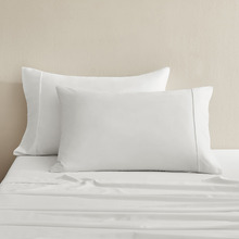 Gaultier 400TC Bamboo & Cotton Sateen Standard Pillowcases (Set of 2)