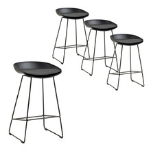 66cm Tobi Faux Leather Kitchen Stools (Set of 4)