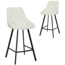 67cm Nemo Boucle Barstools (Set of 2)