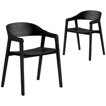 Isabella Ash Wood Dining Chairs (Set of 2)