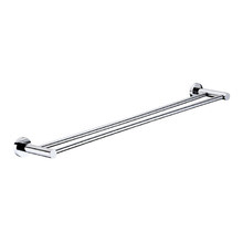 Rosa 800mm Brass Double Towel Rail