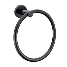 Rosa Brass Towel Ring