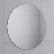 Pencil Edge Round Wall Mirror