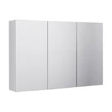 Shelini 900mm 3 Door Mirrored Shaving Cabinet