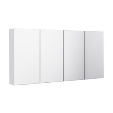 Shelini 1200mm 4 Door Mirrored Shaving Cabinet
