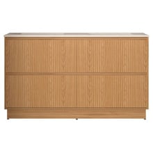 Stratford 1500mm Light Wood Freestanding Double Vanity