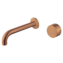 Broswin 200mm Bath/Basin Progressive Wall Mixer Set