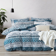 Connor Microfibre Reversible Quilt Cover Set