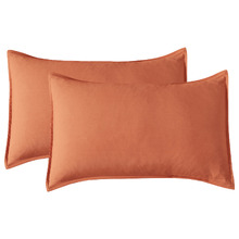 Brett Vintage Washed Microfibre Standard Pillowcases (Set of 2)