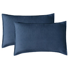 Brett Vintage Washed Microfibre Standard Pillowcases (Set of 2)