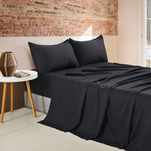 Brett Vintage Washed Microfibre Sheet Set