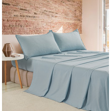 Brett Vintage Washed Microfibre Sheet Set