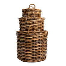 3 Piece Montana Rattan Basket Set