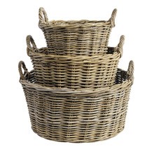 3 Piece Highgate Kubu Cane Basket Set